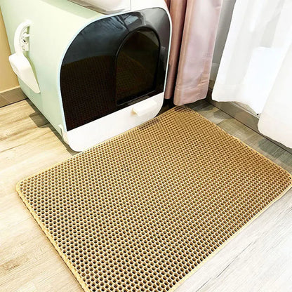 飛び散り防止マット｜防水・二重構造でお掃除ラクラク